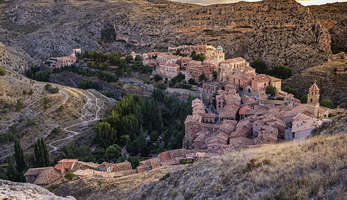 Vistas pueblo Albarracín
